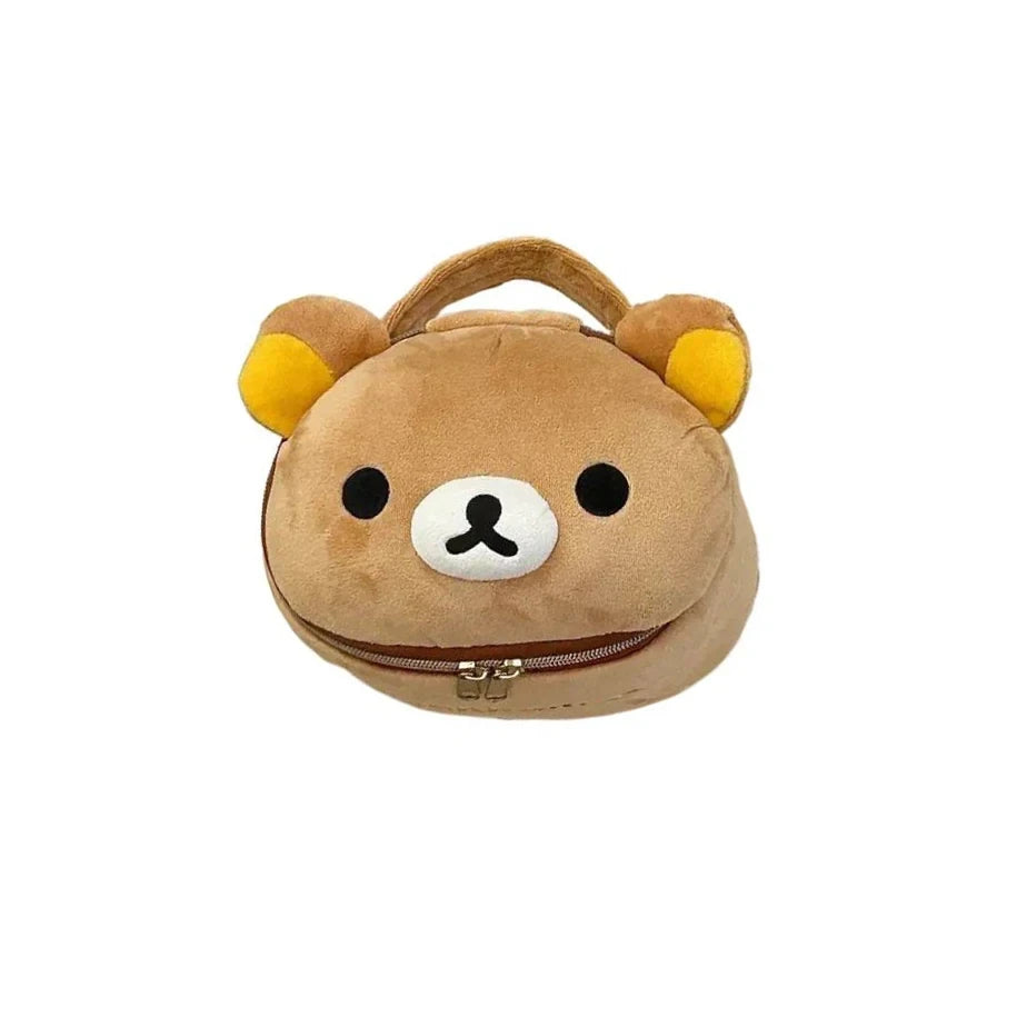 Cute Bear Character Makeup Pouch