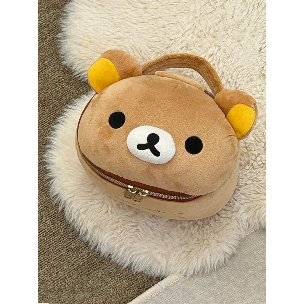 Cute Bear Character Makeup Pouch