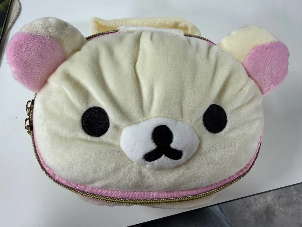 Cute Bear Character Makeup Pouch