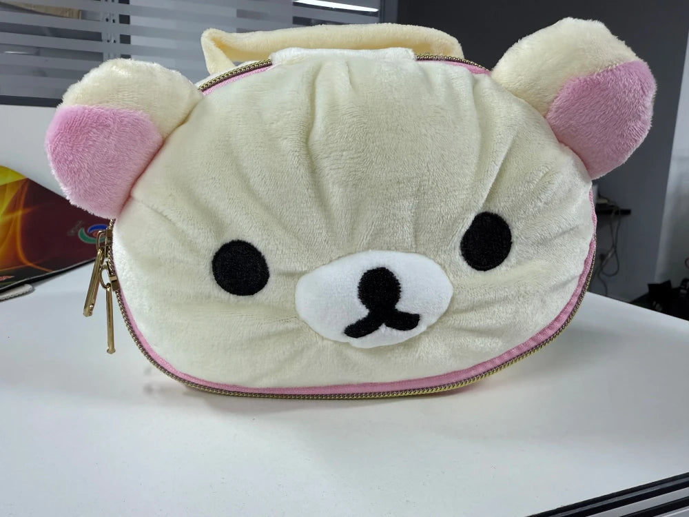 Cute Bear Character Makeup Pouch